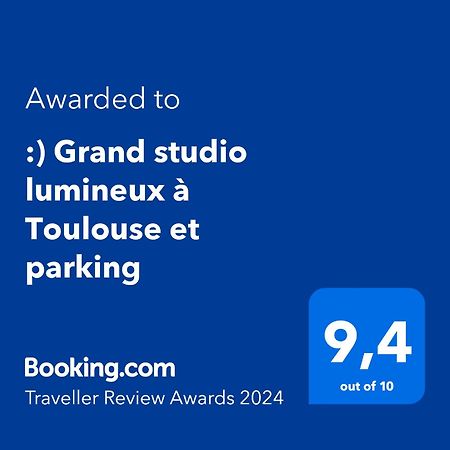:) Grand Studio Lumineux A Toulouse Et Parking Dış mekan fotoğraf
