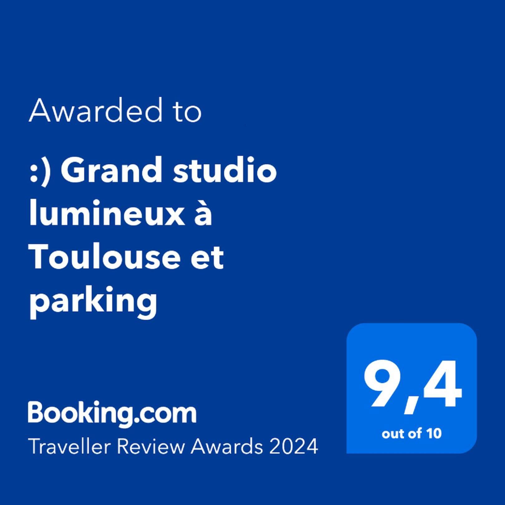 :) Grand Studio Lumineux A Toulouse Et Parking Dış mekan fotoğraf